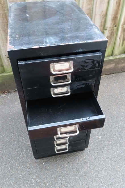 Photo of free Small paper filing shelves/cabinet (Abingdon OX14) #1