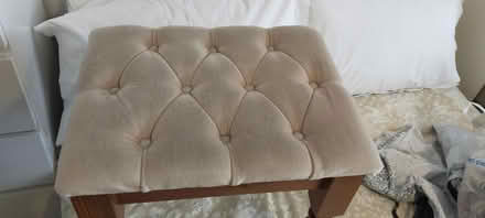 Photo of free Pine dressing table stool (Wickford SS12) #2
