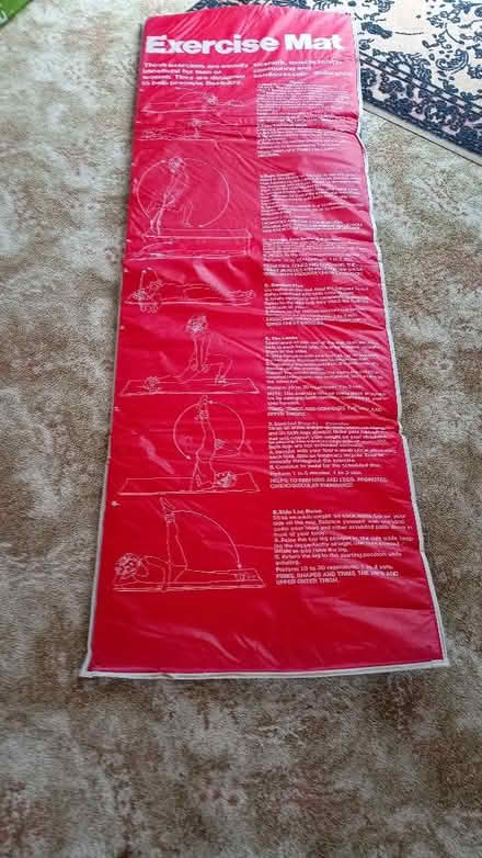 Photo of free Exercise mat (Wharf Rd area, Higham NN10) #2