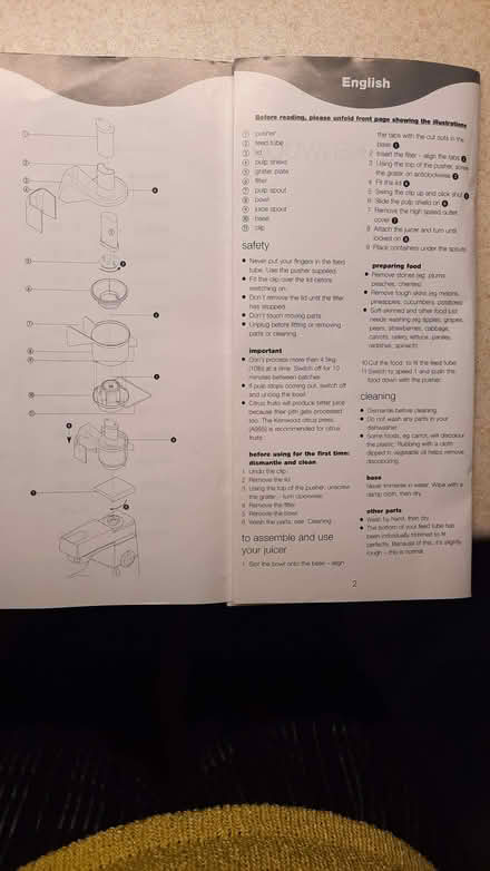 Photo of free Juicer to fit a Kenwood A901 food mixer (Hazlemere HP15) #2