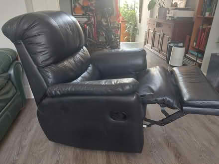 Photo of free Leather Arm Chair (W6, Hammersmith and Fulham) #1