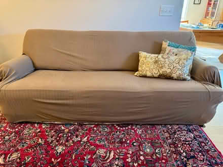 Photo of free Sofa, TV stand (Colchester) #1