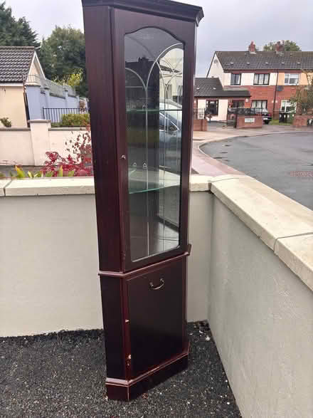 Photo of free Glass cupboard (Dublin 16) #2