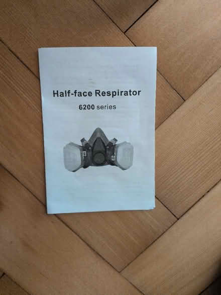 Photo of free Half face respirator and goggles (Five Ways B16) #2