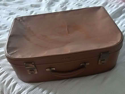 Photo of free Vintage Retro Brown Antler Suitcase (Orton Wistow) #1