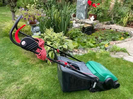Photo of free Qualcast Elan 32 electric cylinder lawn mower. (Queens Park MK40) #1