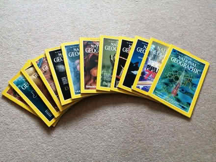 Photo of free National Geographic Magazines from 1998, 1999 & 2011 (GU51) #1
