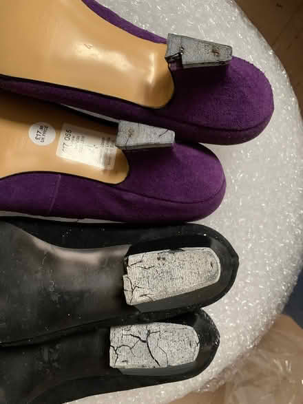 Photo of free 2 pairs of ladies size 4 leather shoes (Upton Park E6) #4