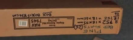 Photo of free Wooden bed slats (Panshanger AL7) #1