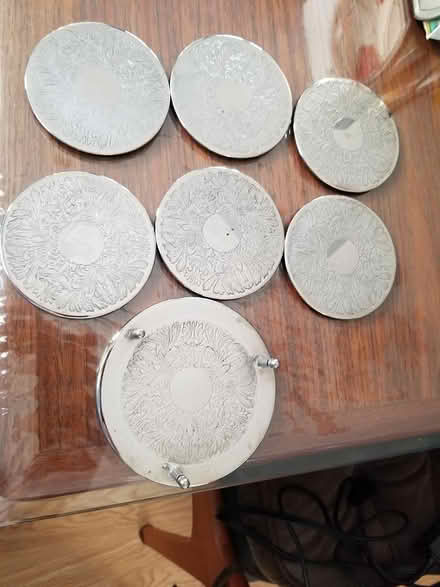 Photo of free Silver coaster set (Hunt Club) #3