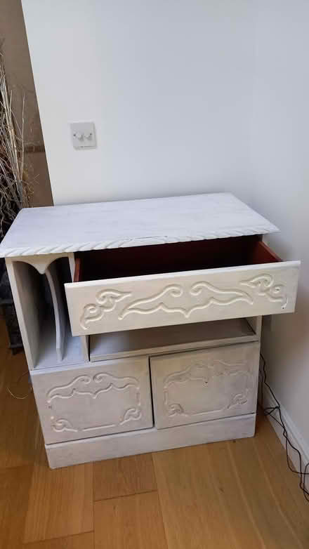 Photo of free Painted wooden storage unit (Dublin 6) #2