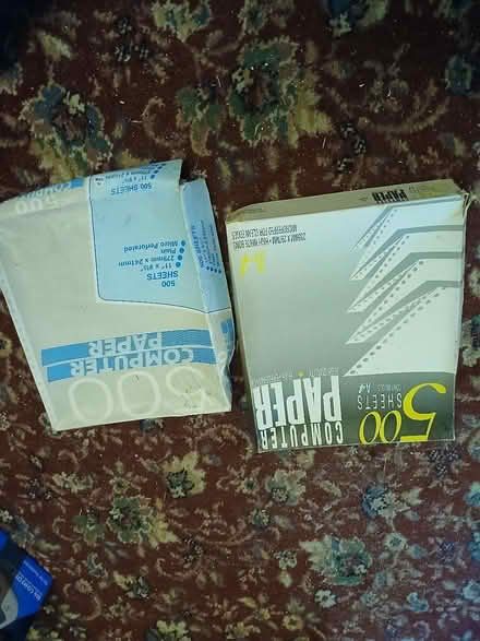 Photo of free Perforated computer printer paper (Blakenall WS3) #1