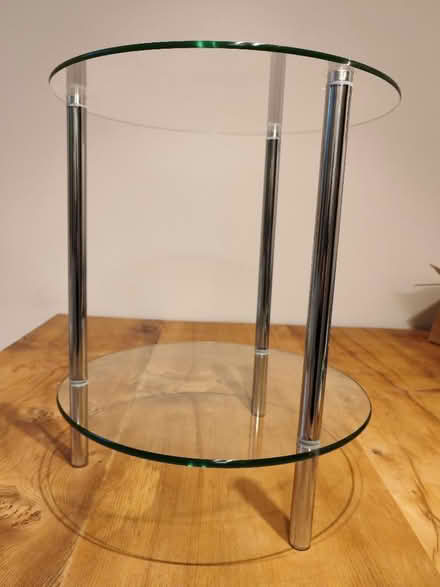 Photo of free Small glass round table (Greater Leys OX4) #1