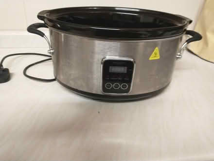 Photo of free 6l ceramic pot for slow cooker (NE2 Spital Tongues) #1