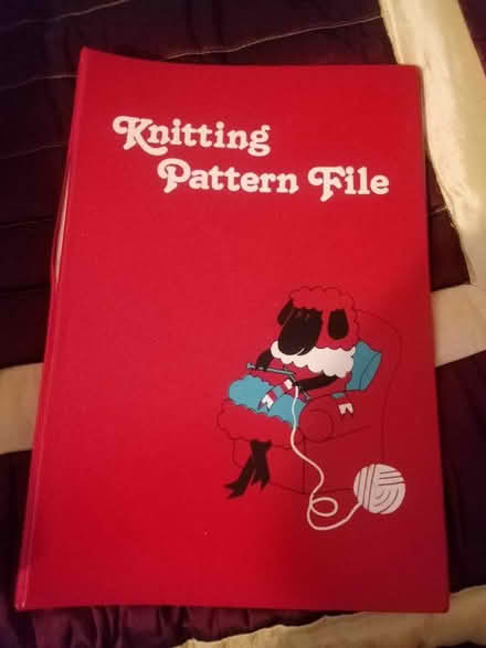 Photo of free Red knitting pattern file (Tonbridge) #1