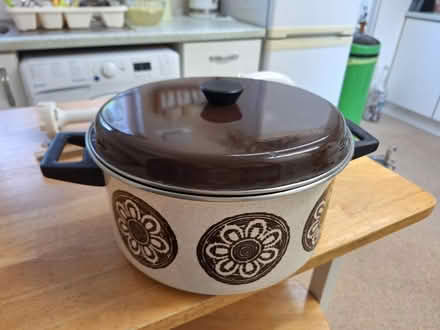 Photo of free Large saucepan (Forestgreen) #1