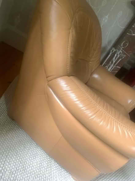 Photo of free Leather armchair (Galashiels, TD1) #2