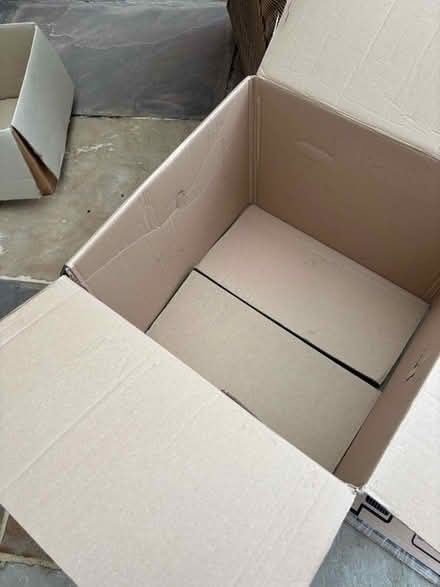 Photo of free Two Large Cardboard Boxes (Weston-super-Mare BS23) #2