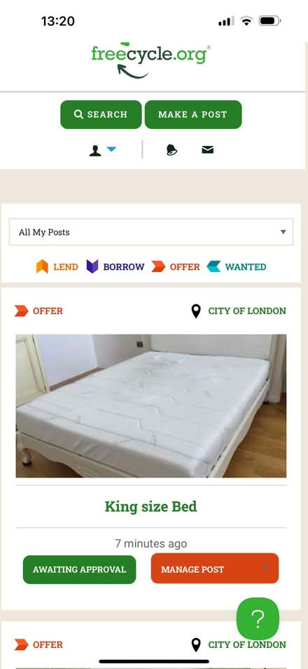 Photo of free Wardrobe (Hampstead NW3) #1