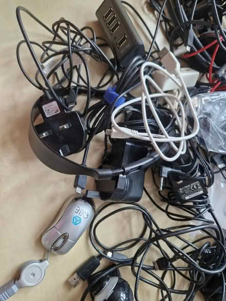 Photo of free Big goody bag of assorted cables and PC bits and pieces (Fishers Green SG1) #4