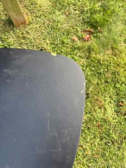 Photo of free Curb alert: small black table (Ossining) #2