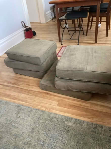 Photo of free Six vintage couch cushions (K1Y) #1