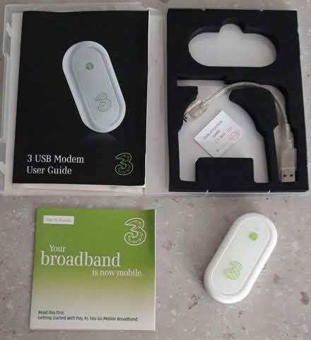 Photo of free USB Modem from THREE (Broadstone BH18) #1