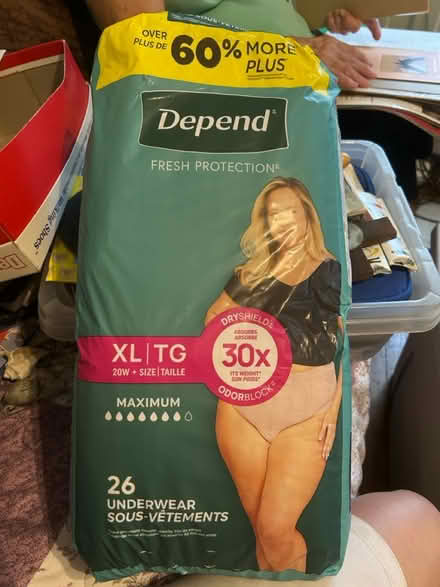 Photo of free Depends XL (Drexel Hill) #1