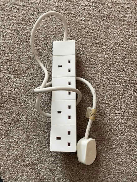 Photo of free Extension lead - 4 plugs (Cambridge CB4) #1