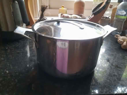 Photo of free Stainless steel pan (Wimbledon Village SW19) #2