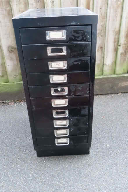 Photo of free Small paper filing shelves/cabinet (Abingdon OX14) #2