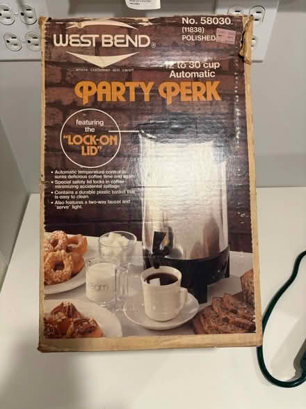 Photo of free 30 cup drip coffee maker (Aurora near Eola & NY) #1