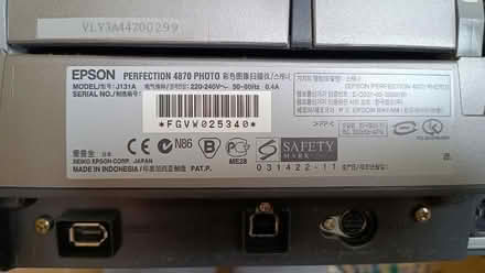 Photo of free Epson photos scanner (Wharf Rd area, Higham NN10) #2
