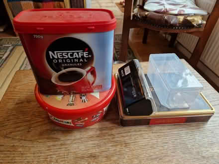 Photo of free Empty tins/boxes (S8 Woodseats) #1