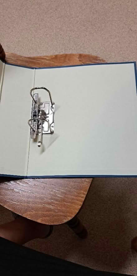 Photo of free Blue Folder with Lever (N16) #2