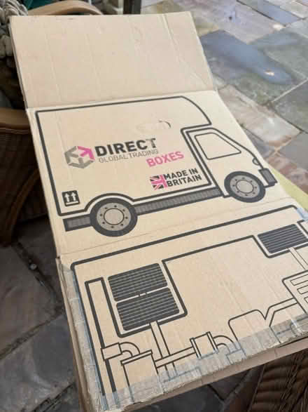 Photo of free Two Large Cardboard Boxes (Weston-super-Mare BS23) #1