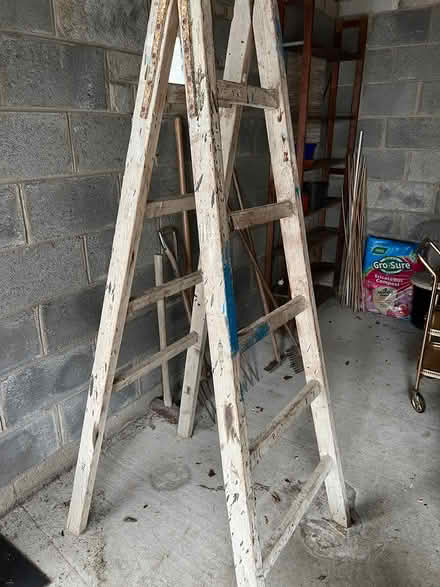 Photo of free Wooden stepladder (Sutton D13) #1