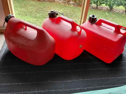 Photo of free 3 petrol cans (Knowle SY8) #1