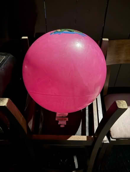 Photo of free Pink inflatable bouncy hopper ball (Valencia Avenue, Sunnyvale) #3
