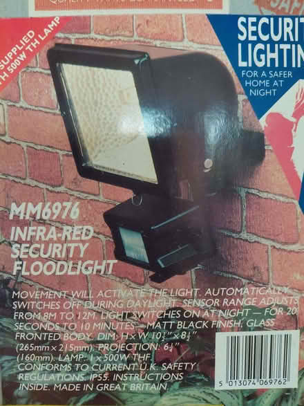 Photo of free Security floodlight (Knowle SY8) #1