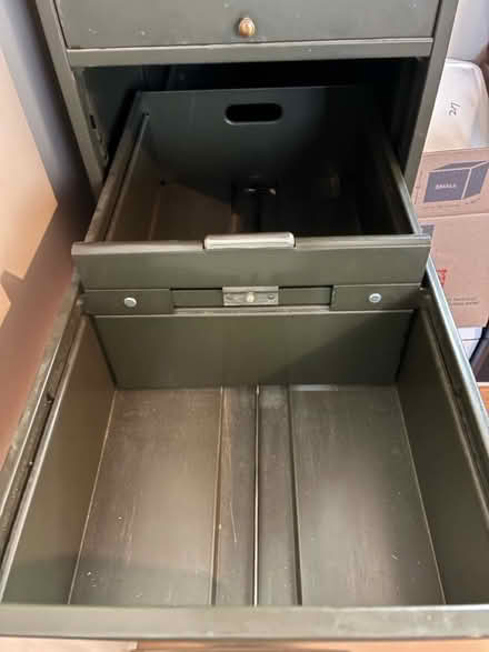 Photo of free File cabinet and recliner couch (Meadow lane) #2