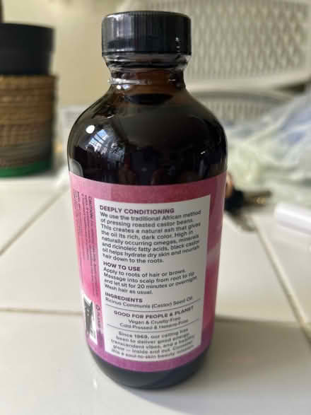 Photo of free Black Castor Oil (10011 (17th & 9th)) #2