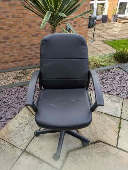 Photo of free Black Office Chair (Littleover DE23) #3