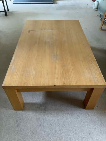 Photo of free Large coffee table (Oulton, Lowestoft NR32) #1