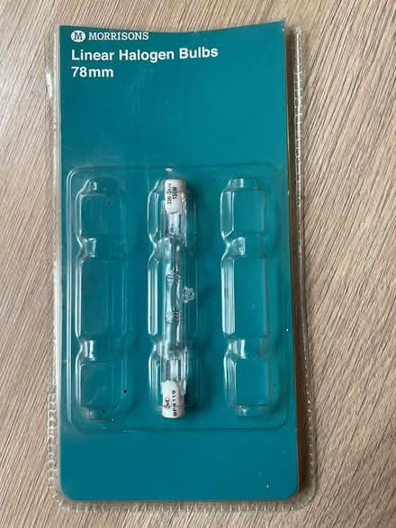 Photo of free Linear halogen light bulb, 78mm (Headingley LS6) #2