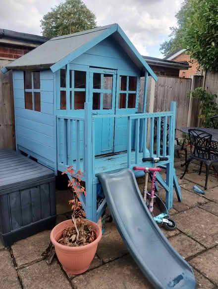 Photo of free Play house with slide - needs TLC (Chilwell NG9) #1