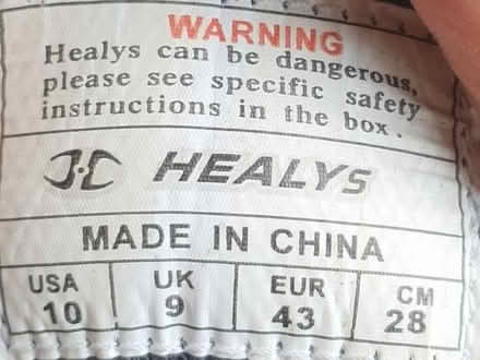 Photo of free Healys Size 9 (Culmstock) #3