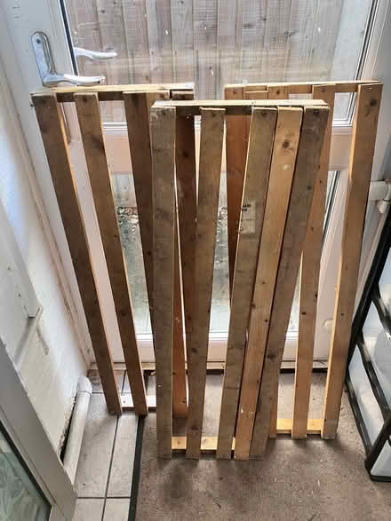 Photo of free 3 x wooden shelves (Great Boughton CH3) #1