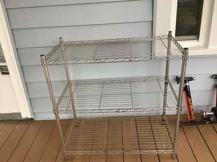Photo of free Steel storage rack (Brightwood, Washington D) #1