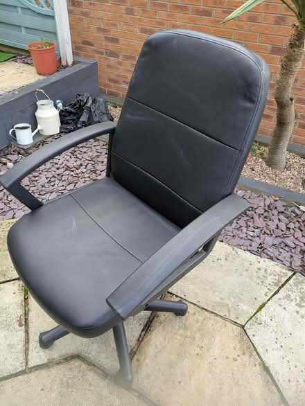 Photo of free Black Office Chair (Littleover DE23) #2
